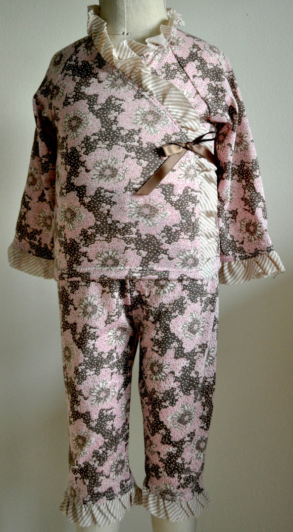 Tralala Pink Floral Layette Set