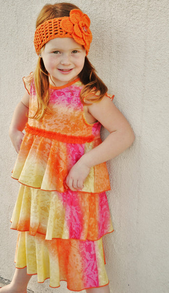 Tralala Rainbow Ruffled Dress